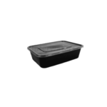 Plastic Containers Singapore - Black plastic takeaway container