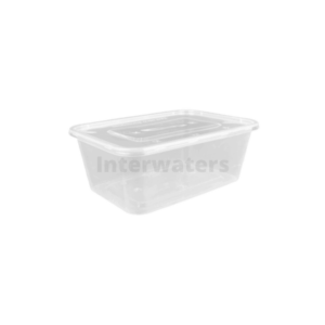 Plastic containers Singapore - Plastic rectangular takeaway container