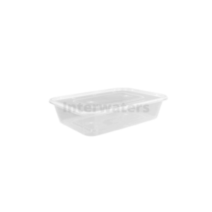Plastic containers Singapore-Clear plastic rectangular container - Interwaters