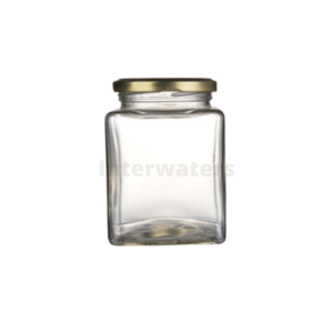 Square glass jar clear - Glass Jar Singapore