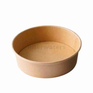 Food paper products singapore - Kraft Round Bowl
